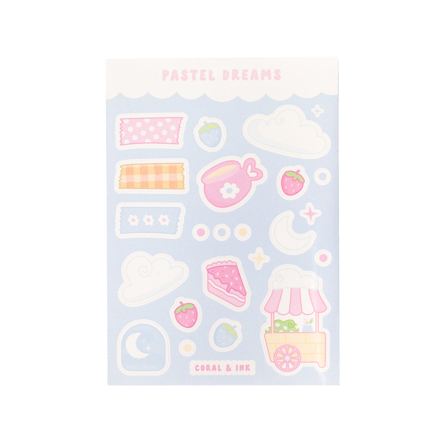 Pastel Dreams Sticker Sheet