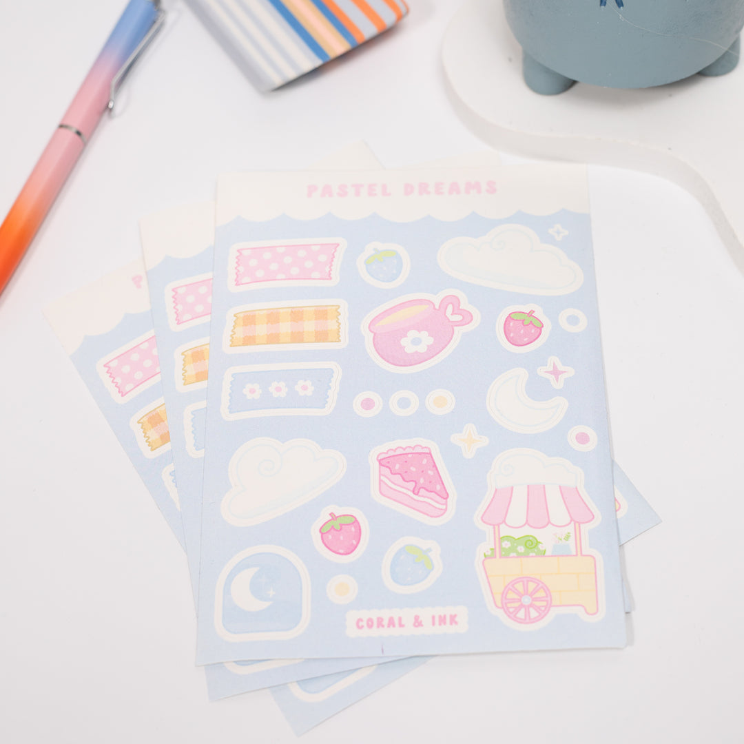 Pastel Dreams Sticker Sheet