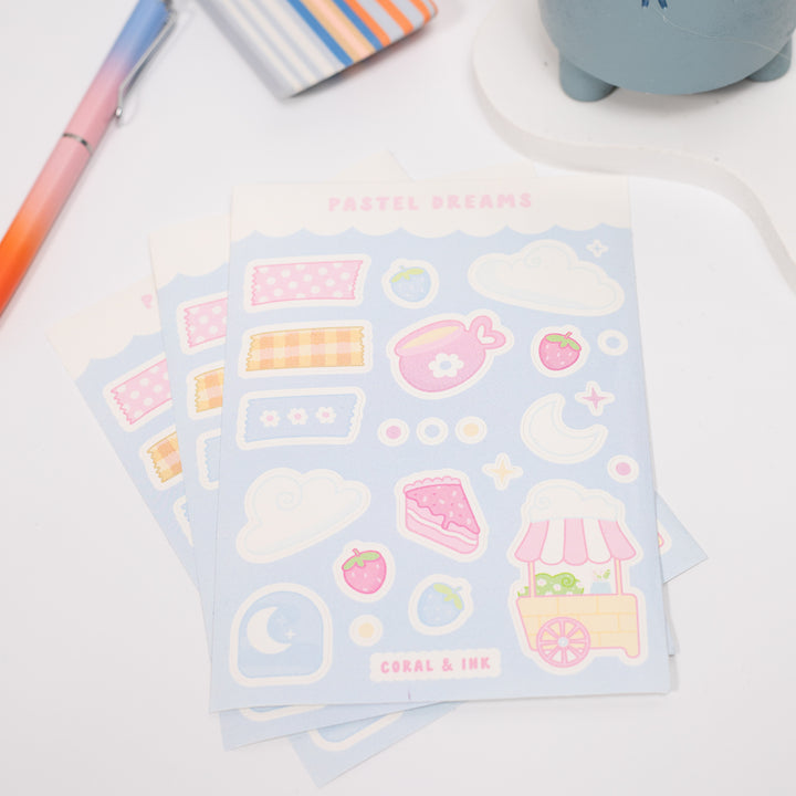 Pastel Dreams Sticker Sheet