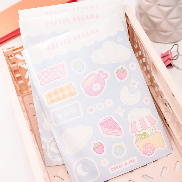 Pastel Dreams Sticker Sheet