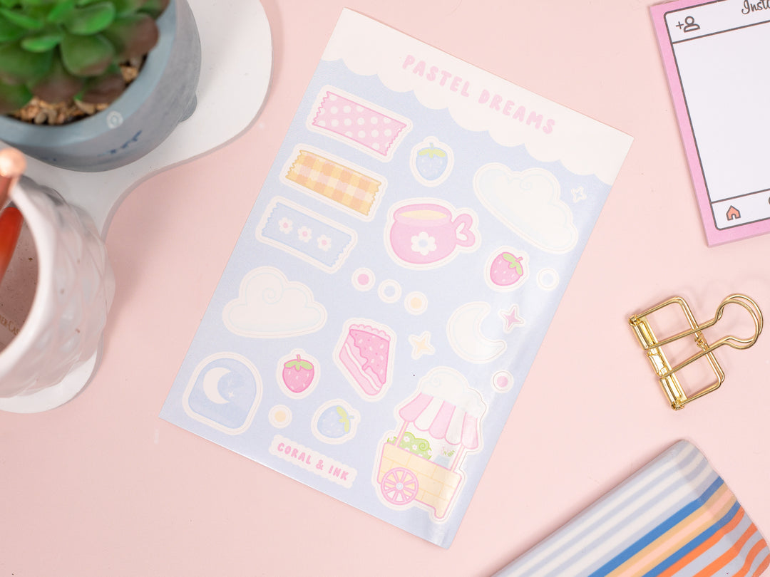 Pastel Dreams Sticker Sheet