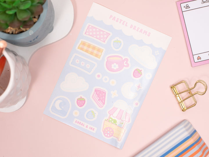 Pastel Dreams Sticker Sheet