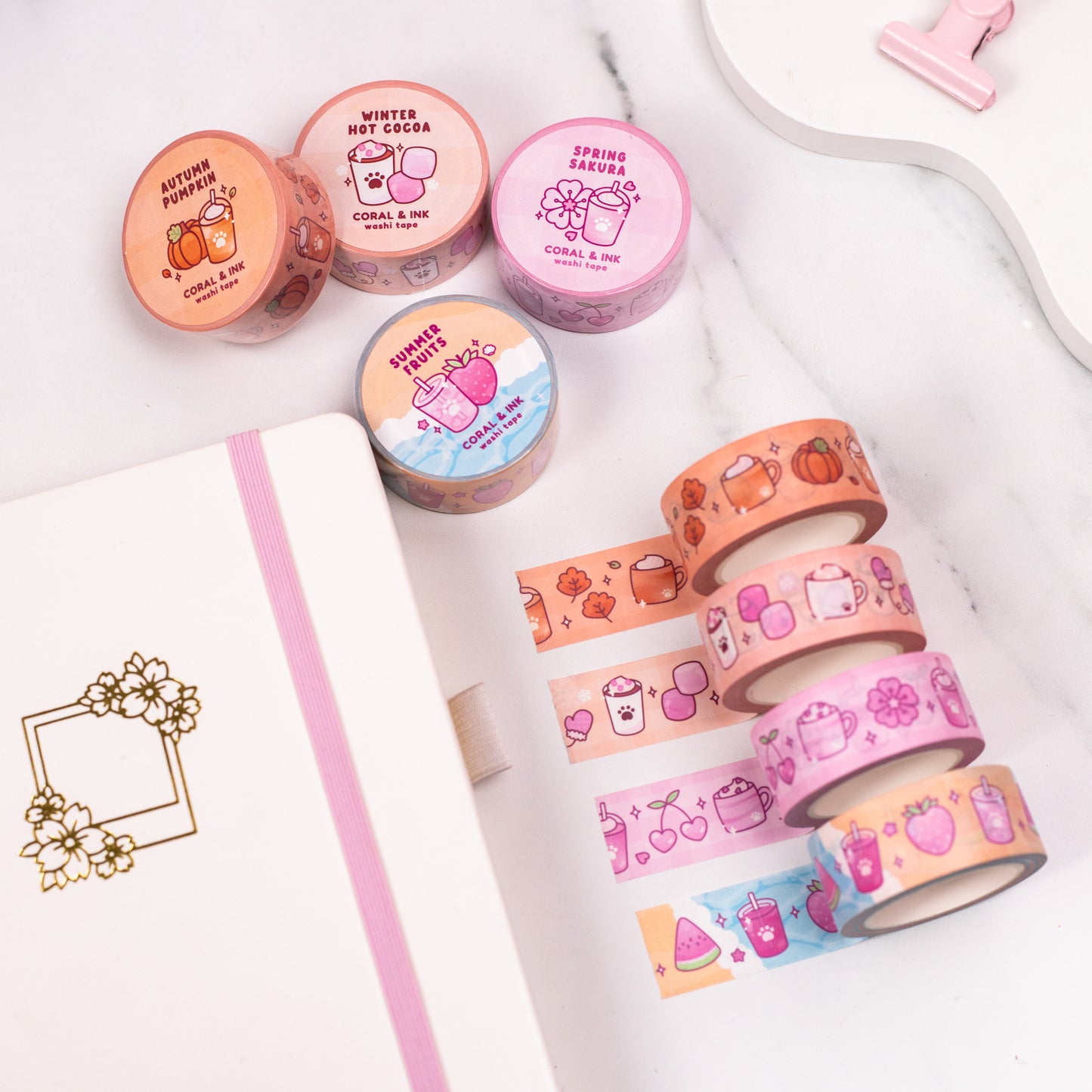 4 Seasons Washi Tapes