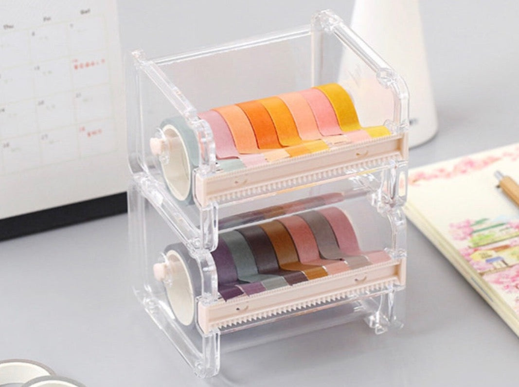 Washi Tape Stackable Dispenser