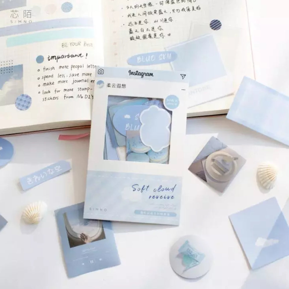 Aesthetic Instagram Stickers Soft Cloud