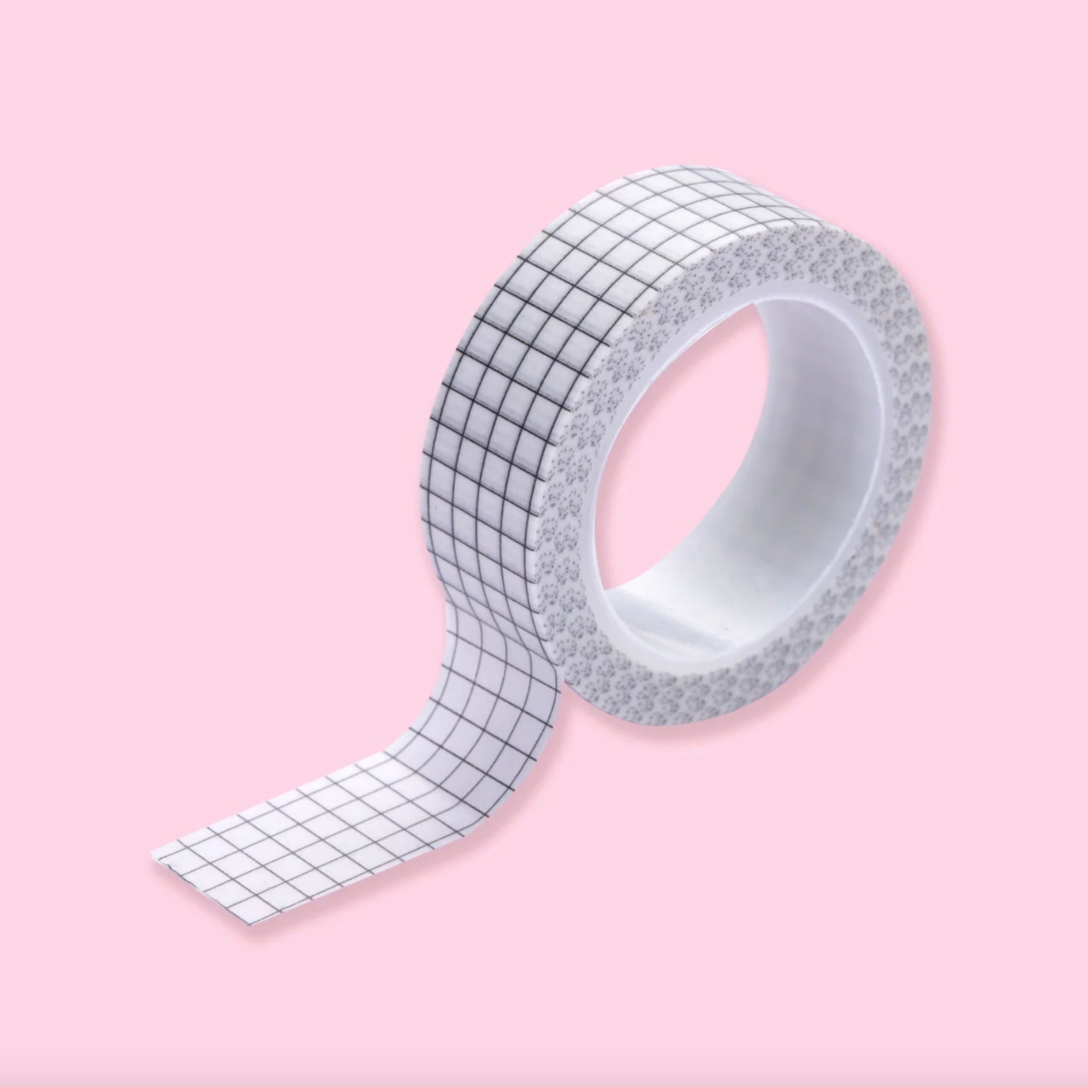 Grid Washi Tape grey color