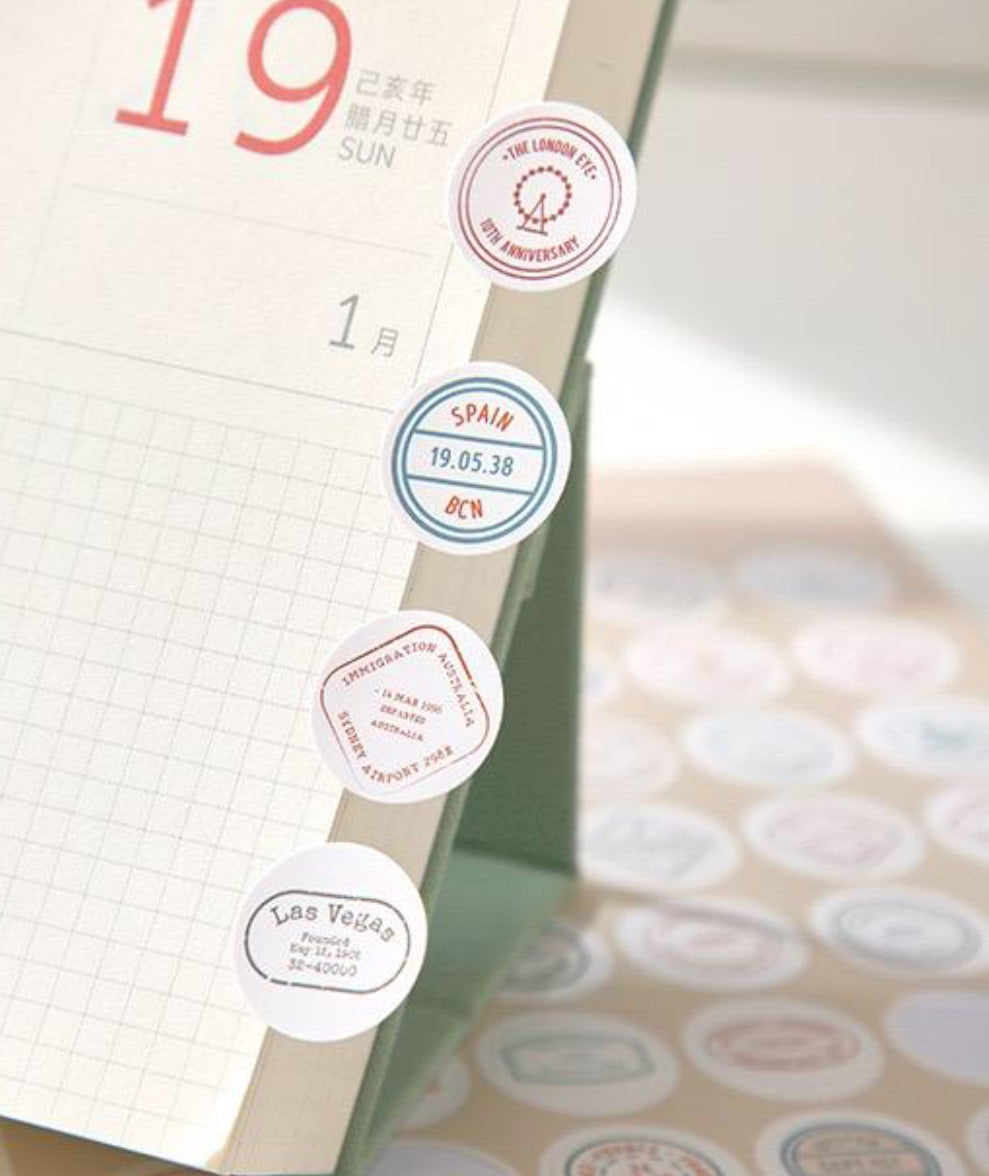 Aesthetic Dot Planner Sticker Sheets