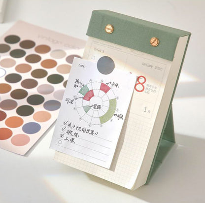 Aesthetic Dot Planner Sticker Sheets