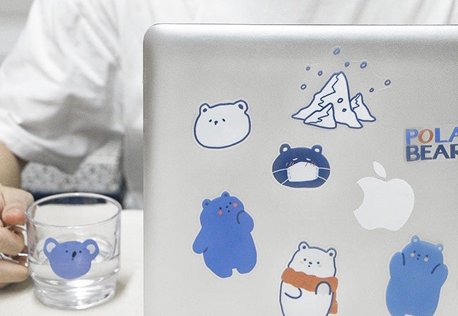 Winter Animal Sticker Packs