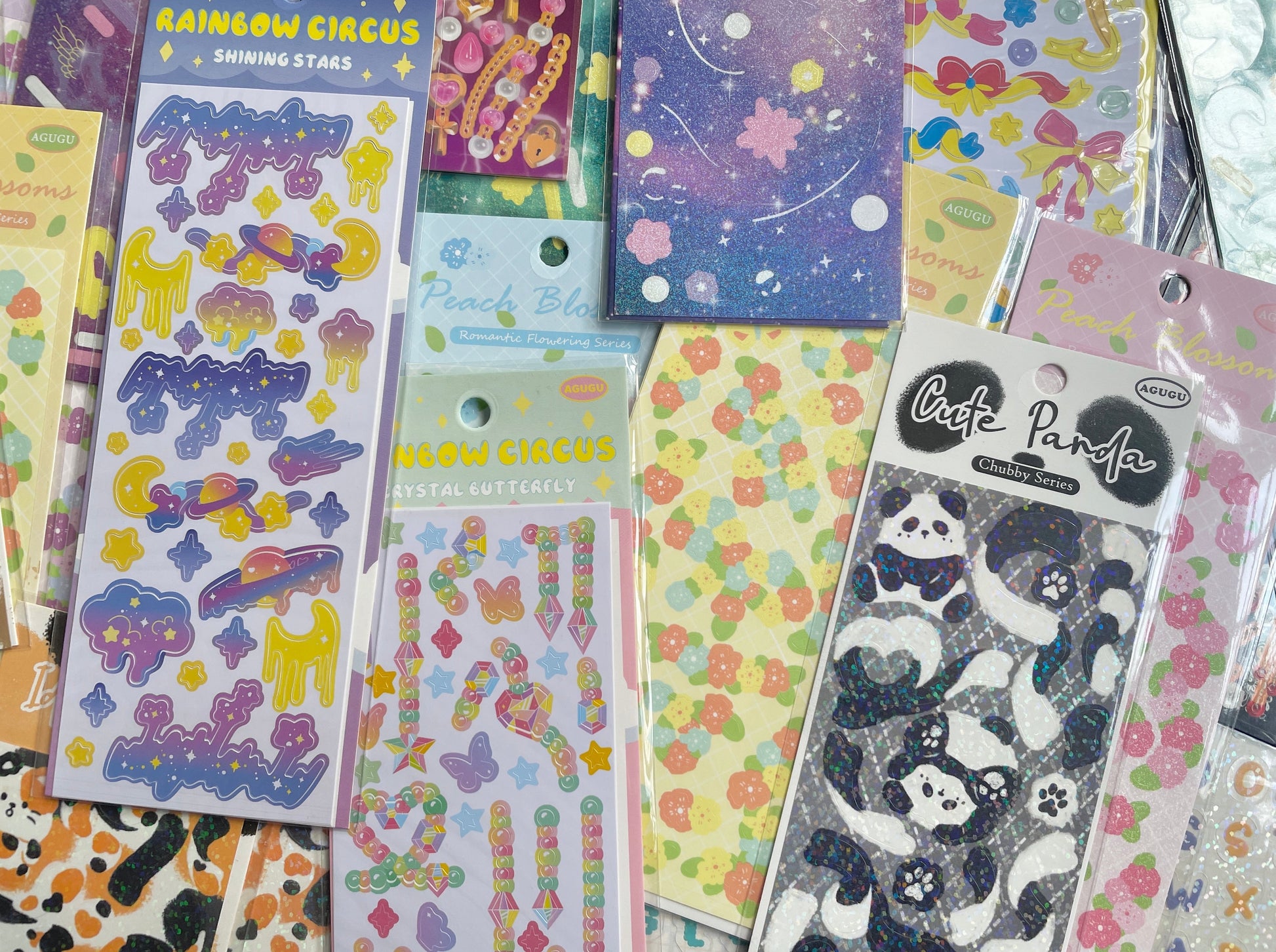 Mystery Holographic Sticker Sheets