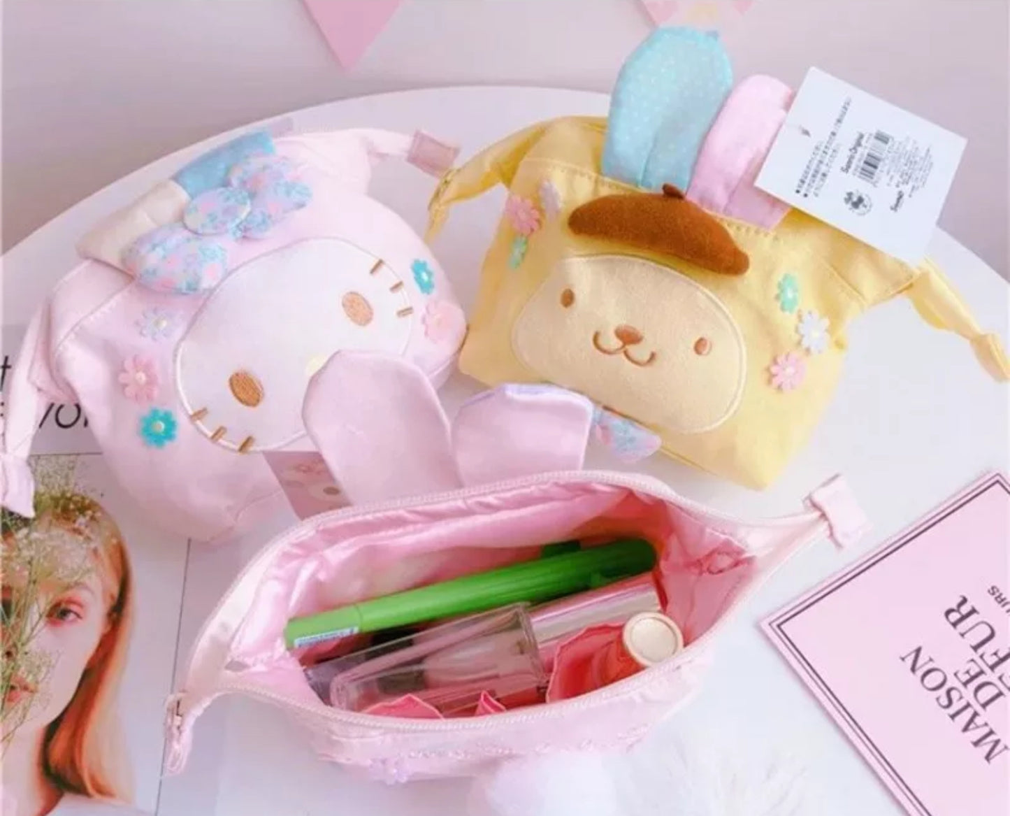 Kawaii Sanrio Bunny Pencil Cases