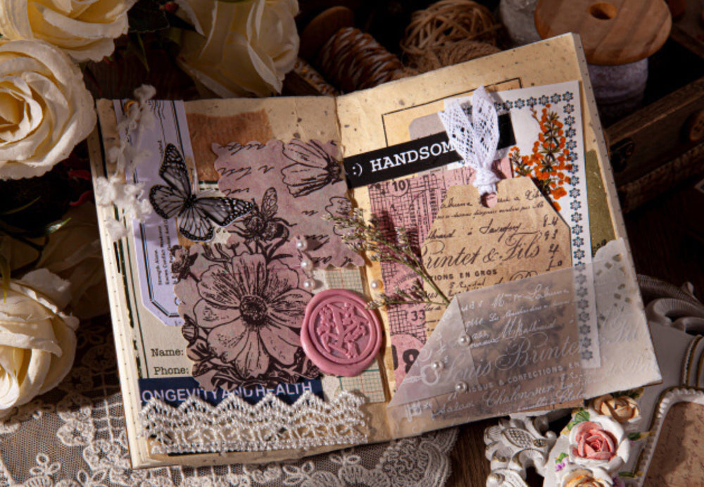Vintage Scrapbooking Paper Sets