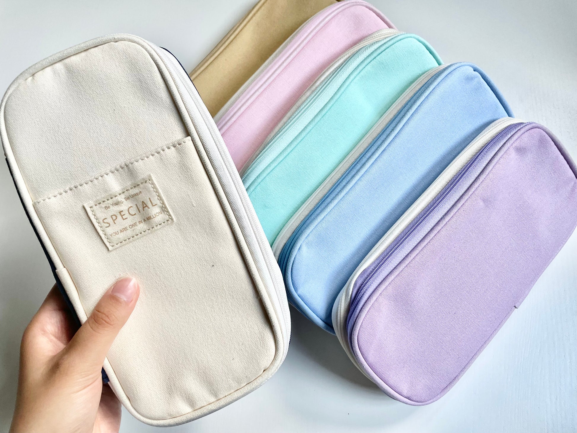 Large Pencil Case, Lightweight With Big Compartments Stationery