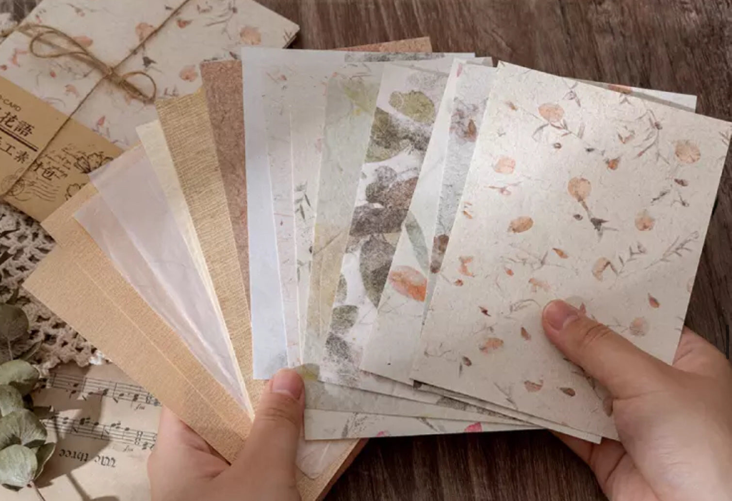 Vintage Writing Sheets, Scrapbooking Materiale, Stationery Paper